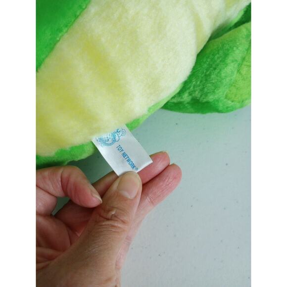 Crocodile with Frogs Plush Stuff Animal Alligator Green Toy Network 17 inch - Picture 9 of 11